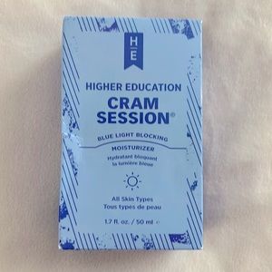 BNIB Higher Education Skincare CRAM SESSION Moisturizer 1.7oz/50mL